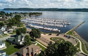 Visit Lake City MN - Lake City Marina Drone view